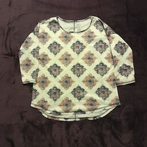 Women's athletic large blouse